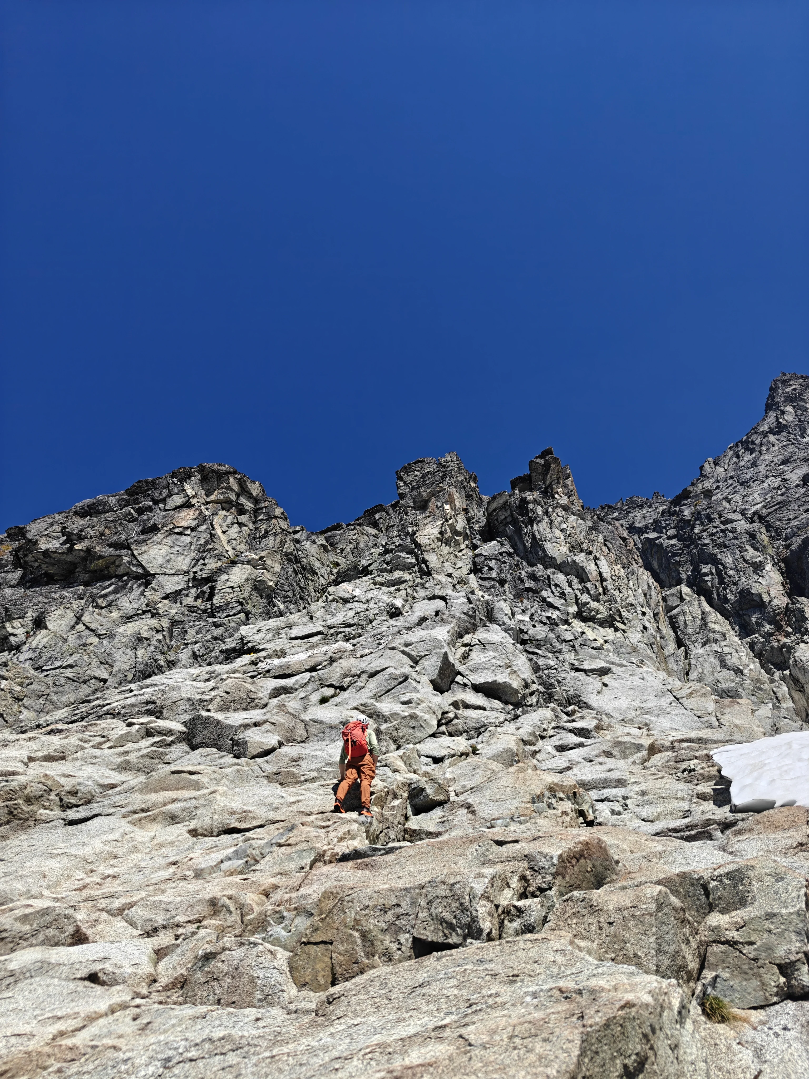 26 scrambling toward the notch