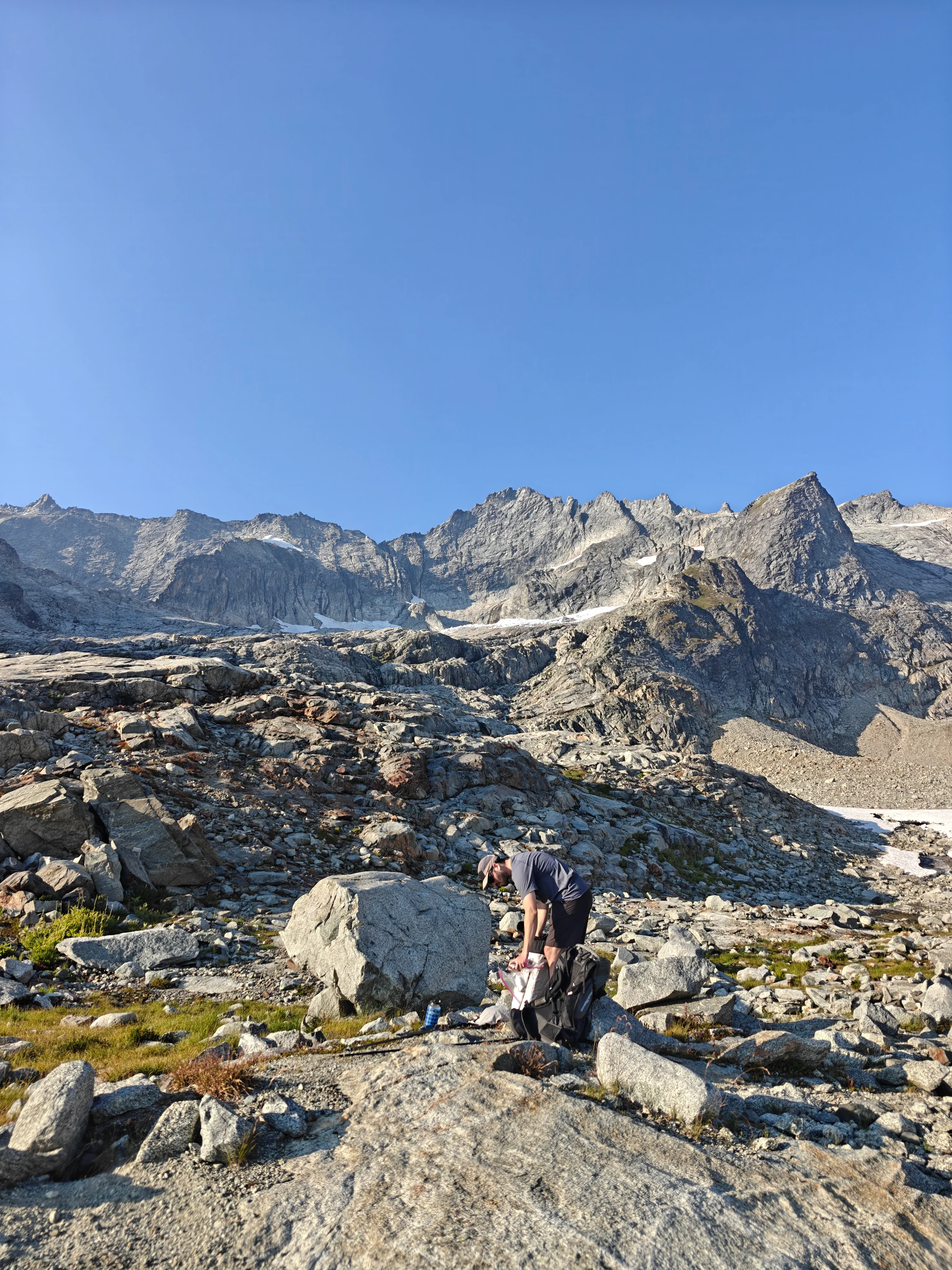 57 repacking below the cirque