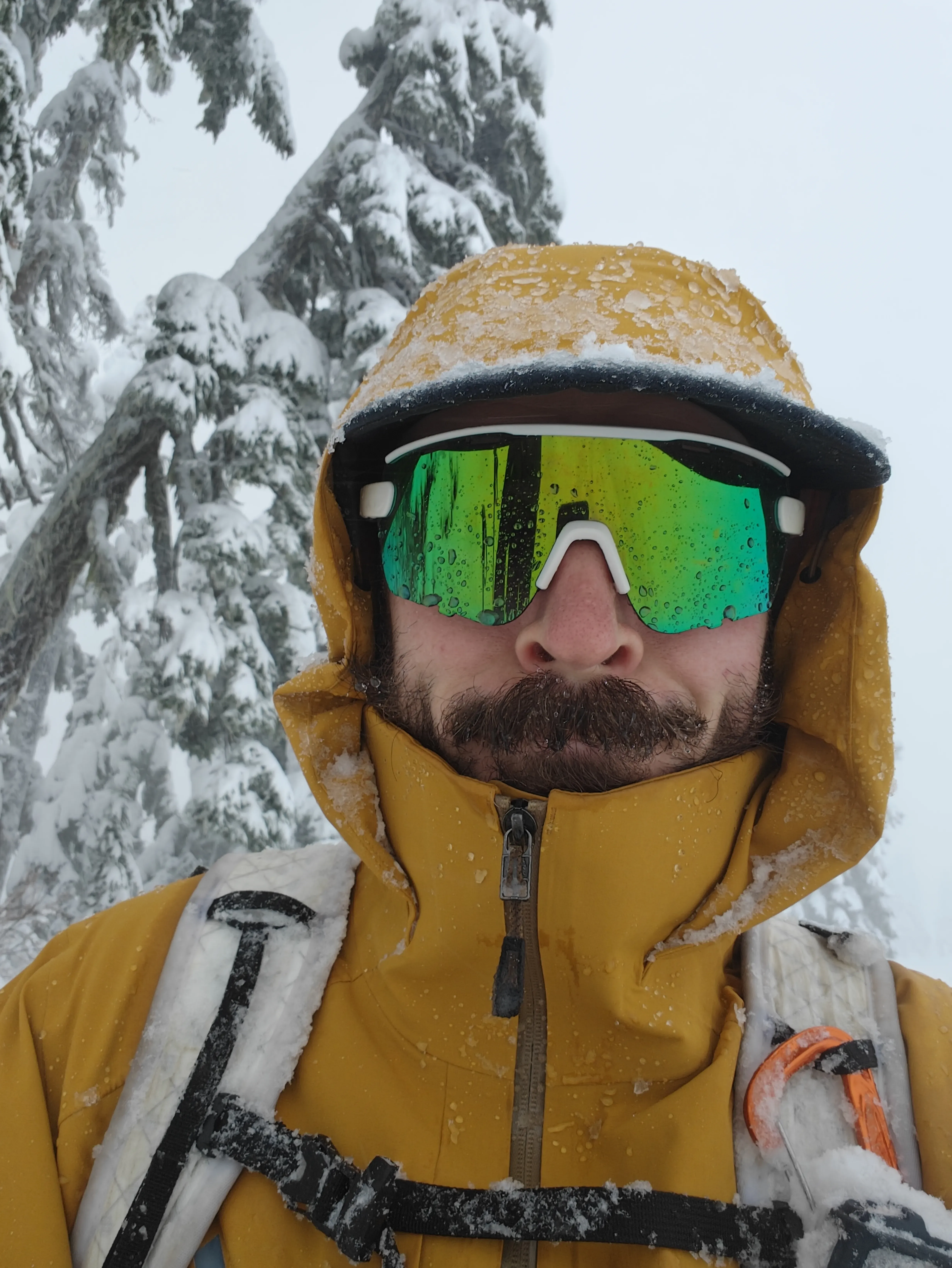 rain or snow in the baker backcountry