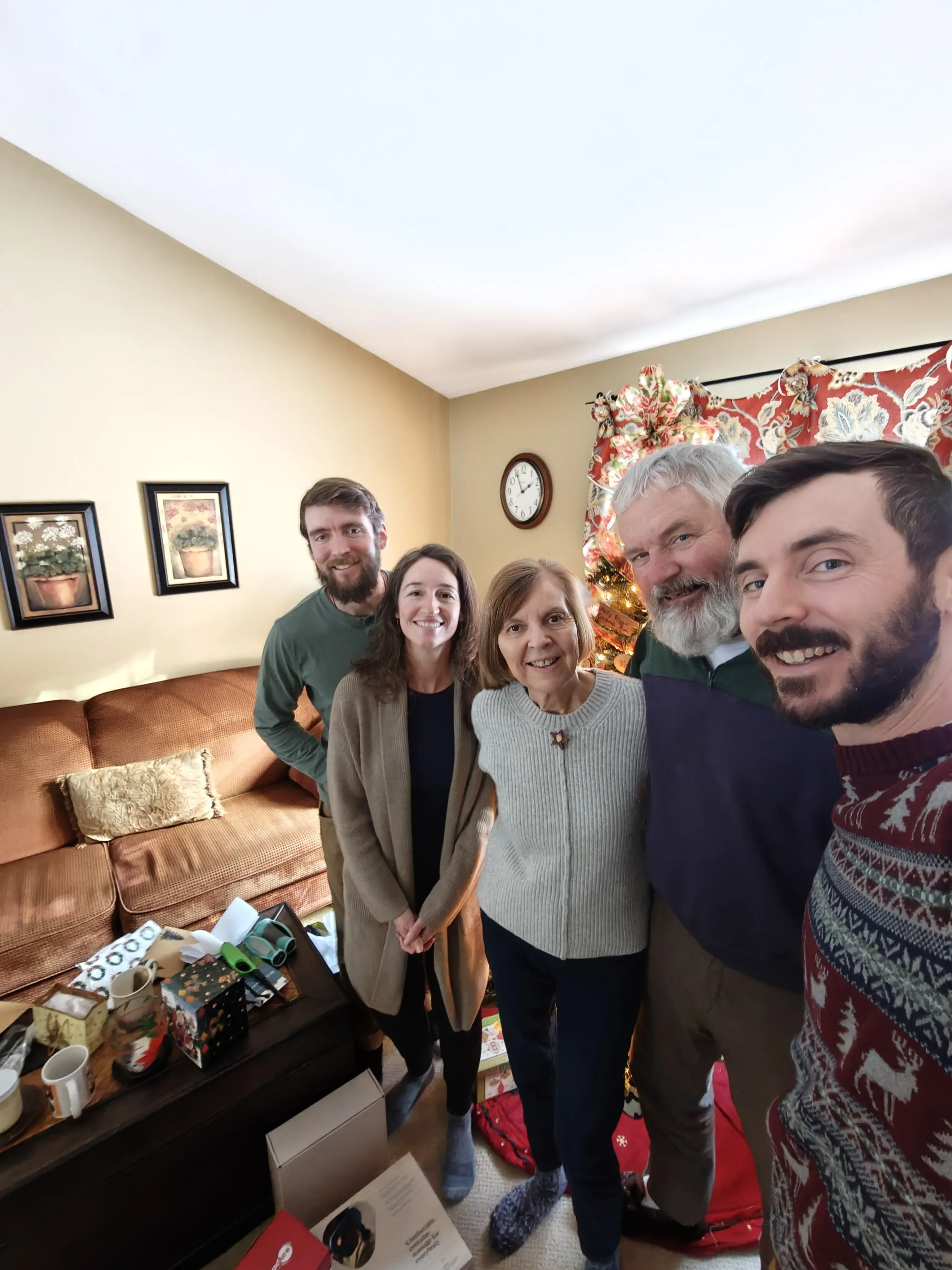 christmas with the fam